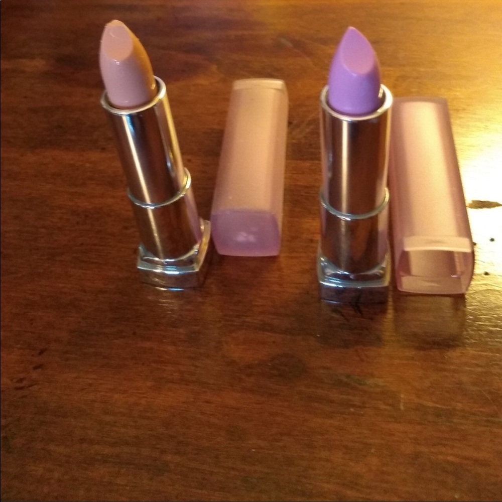 Maybelline Women’s Nude Nuances Lipstick & Flawless Fuchsia Lipstick NWT - Picture 3 of 5